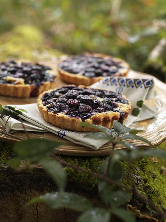 tarte aux myrtilles d'Alsace